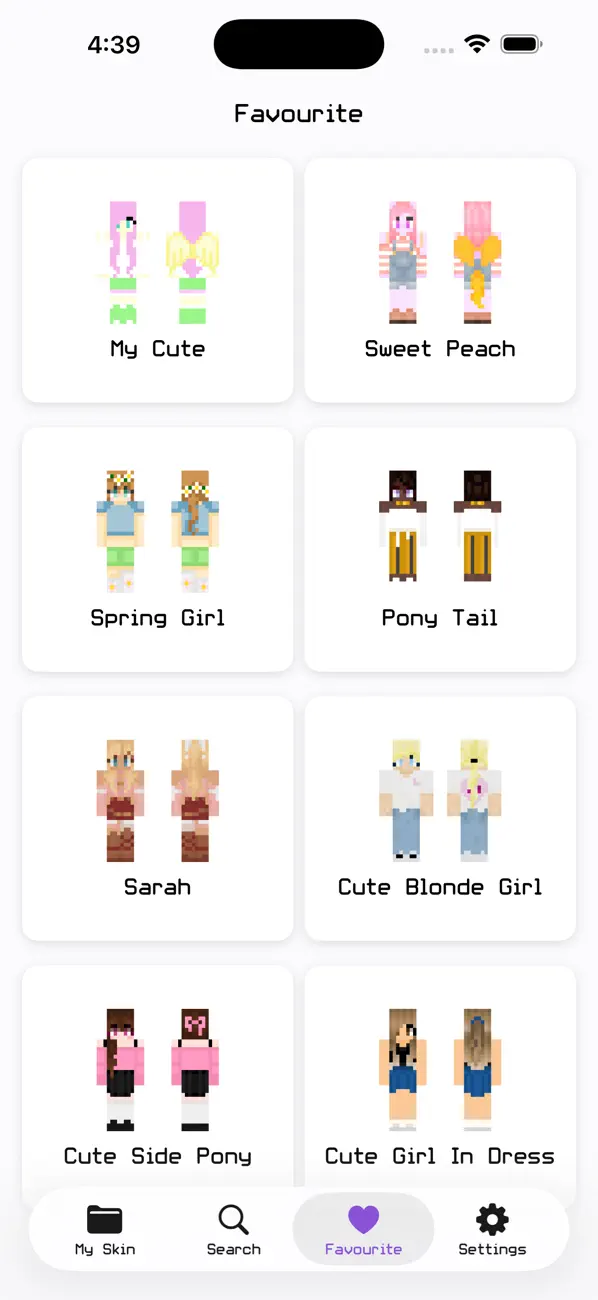 Screenshot #3 pour Sweet Pony Skins for Mineraft