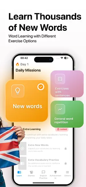 Learn English Fast & Fun Bubi screenshot 2