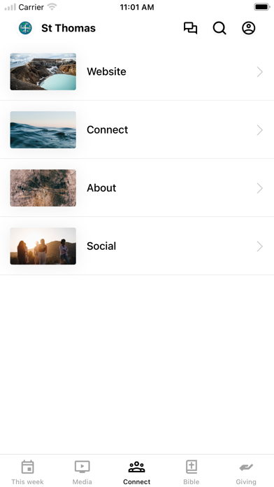 Screenshot 3 of St. Thomas Anglican Church App