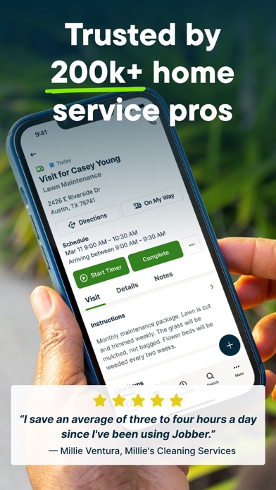 Jobber Field Service Software screenshot 1