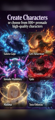 Iskra: AI Story Characters iPhone screenshot