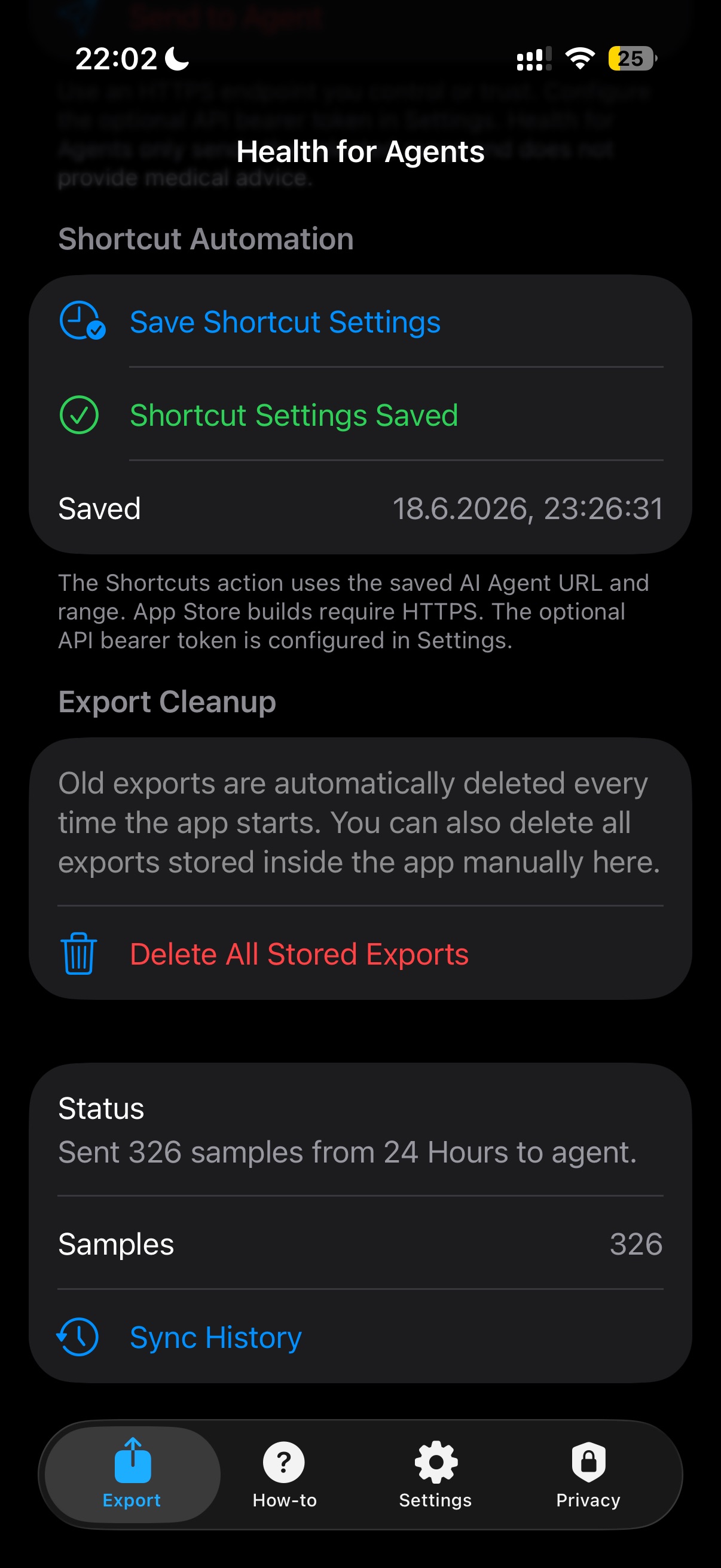 Screenshot 2 of Health for Agents