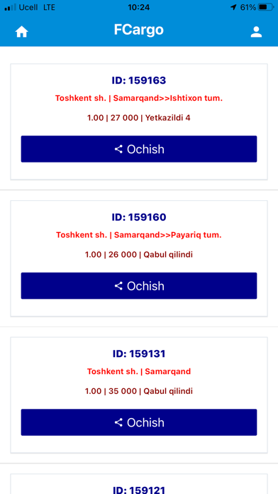 FCargo Courier App Screenshot 4 of 10