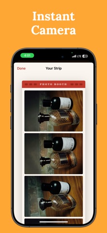 Photo Booth – Polaroid Style iPhone screenshot