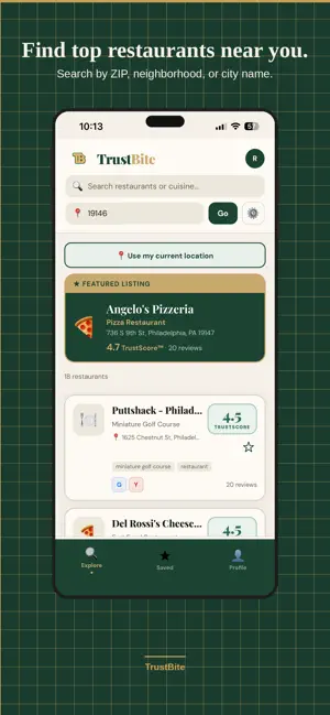 TrustBite - Restaurant Reviews screenshot 2