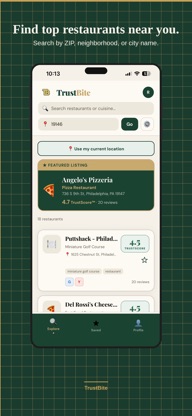 TrustBite - Restaurant Reviews screenshot 2