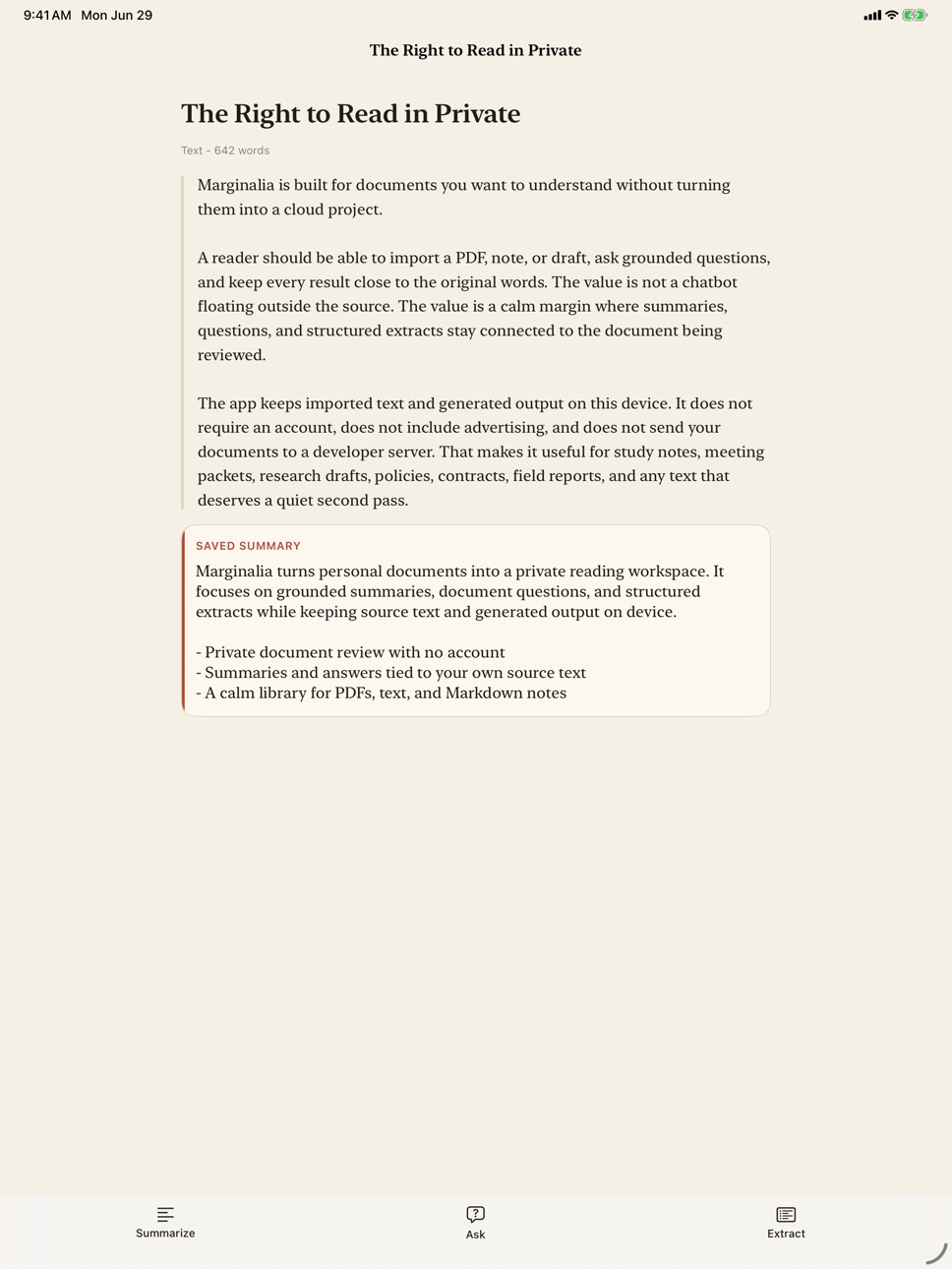 iPad screenshot