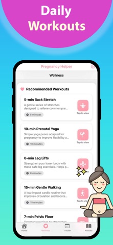 Pregnancy Helper - Tracker Screenshot 4 of 5