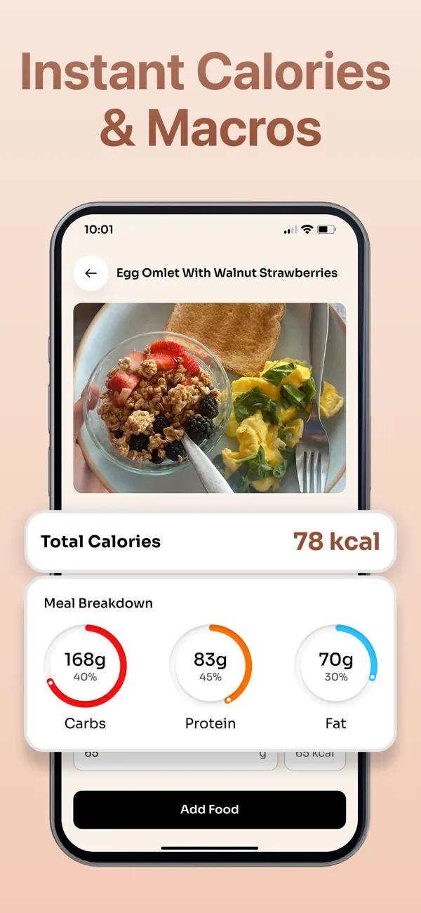 Screenshot #3 pour Calorie Tracker : My Diet Plan