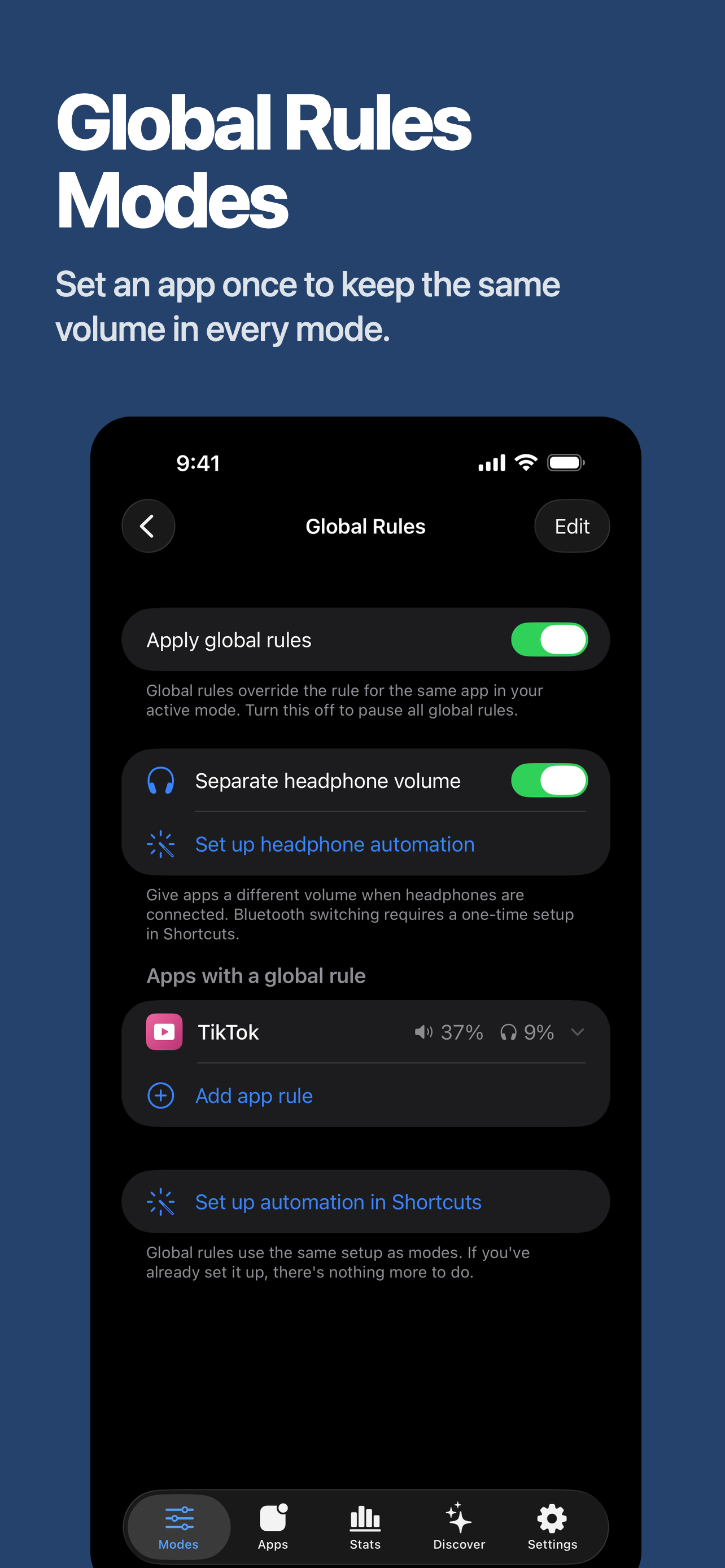 App Volume: a volume per app screenshot 4
