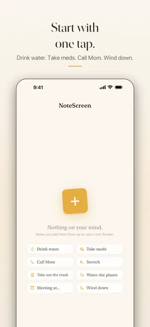 NoteScreen: Lock Screen Notes screenshot 4