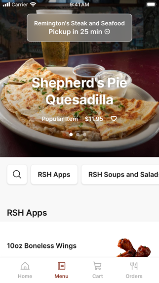 App screenshot