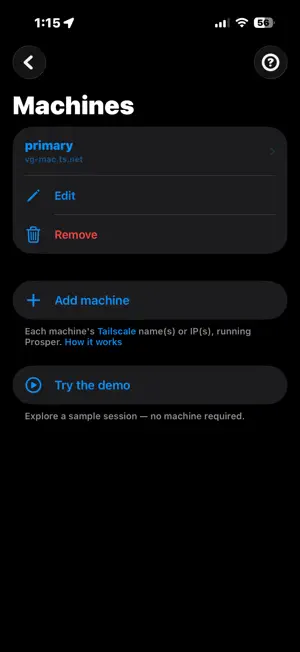 Prosper Remote screenshot 2