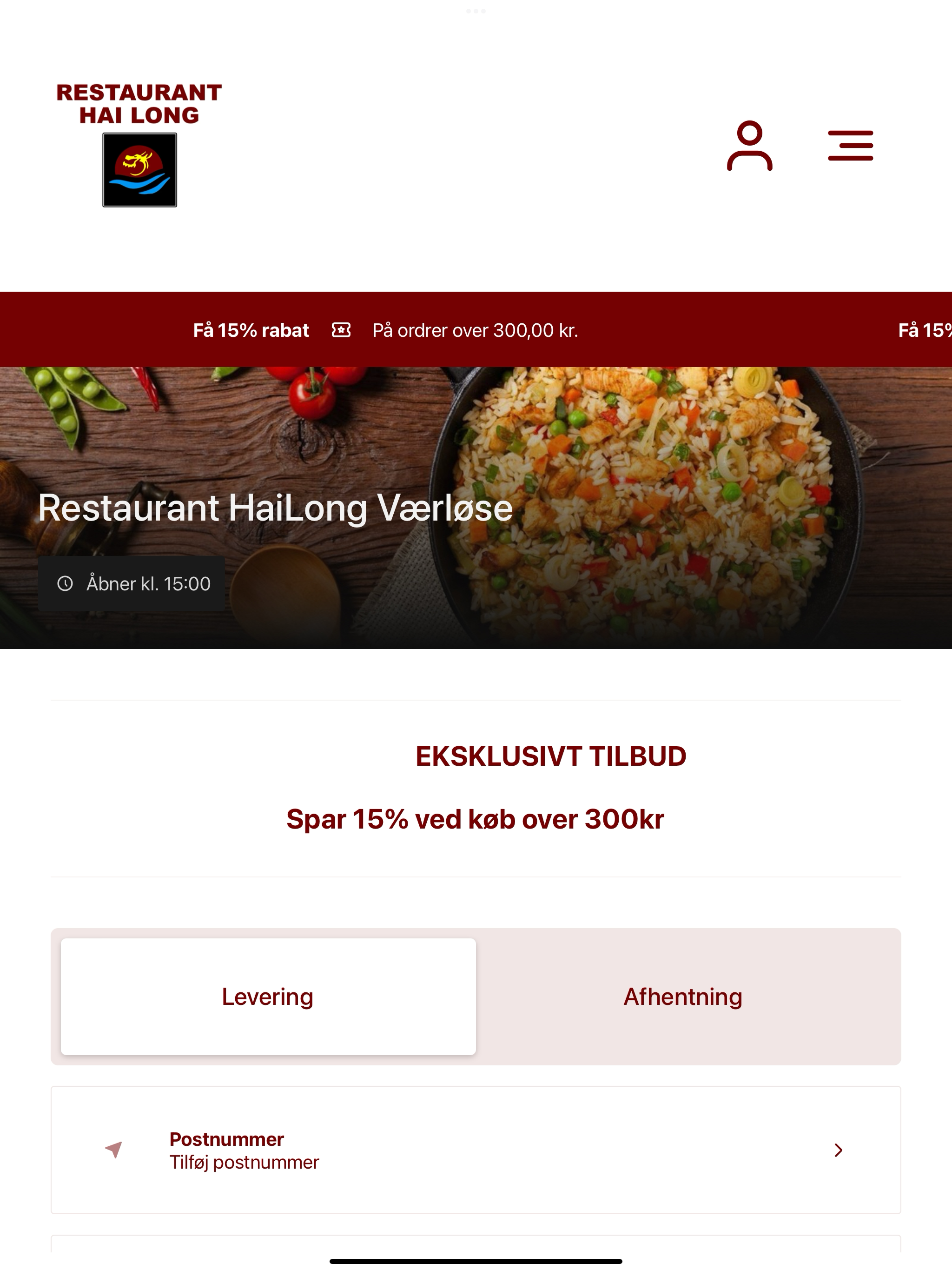 Restaurant HaiLong Værløse DK screenshot 5