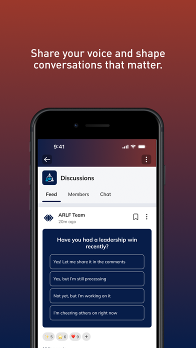 Australian Rural Leaders Hub iPhone screenshot