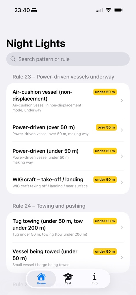 Maritime Master - Nav Lights - App de Referencia | MWM