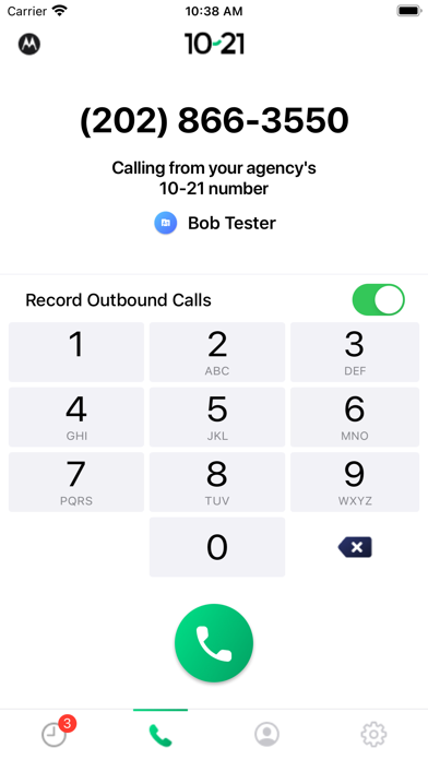 10-21 Police Phone Screenshot