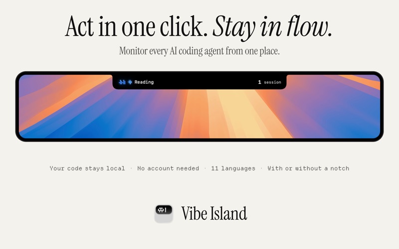 Vibe Island: AI Agent Monitor screenshot 7
