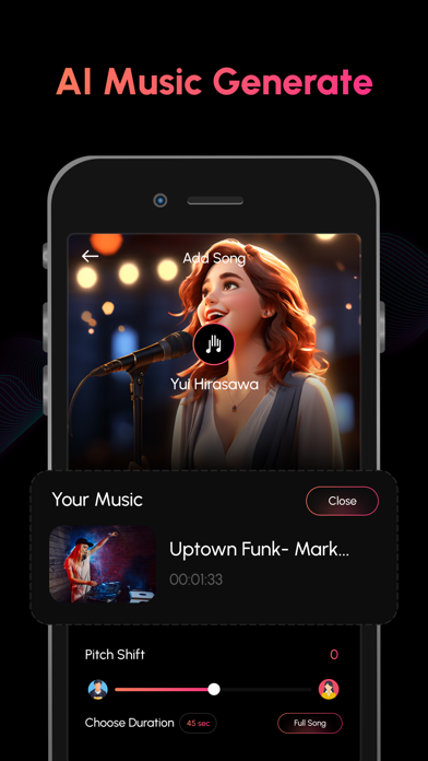Artist Cover - AI Music Maker Screenshot