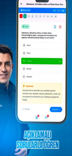 PAEM APP Komiser Ol! iPhone Ekran Görüntüsü 2
