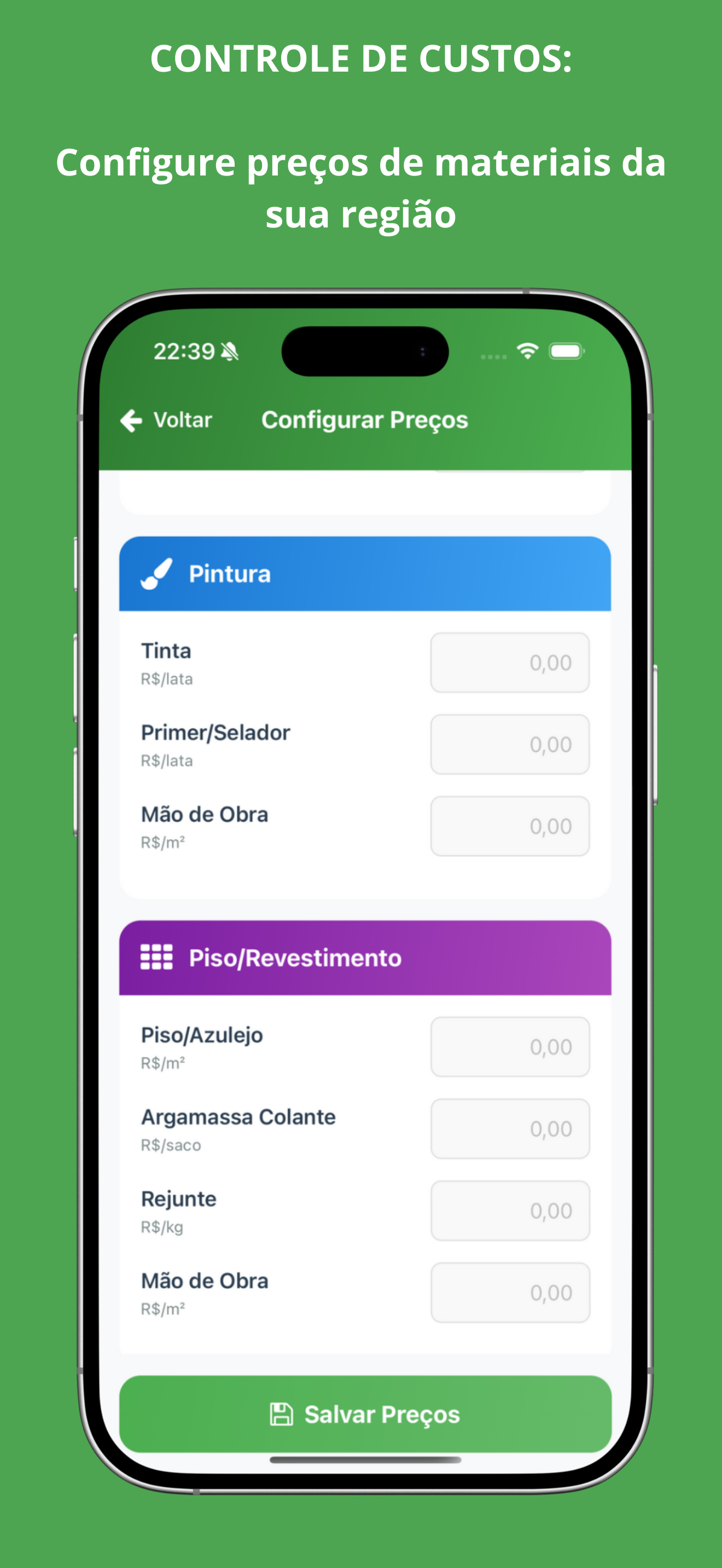 Calculadora de Obra