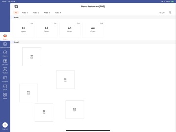 Shop POS - Host iPad screenshot