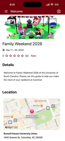 USC Parent & Family Programs Screenshot 1 of 3
