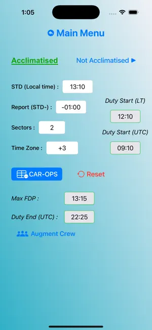 FDPme screenshot 2