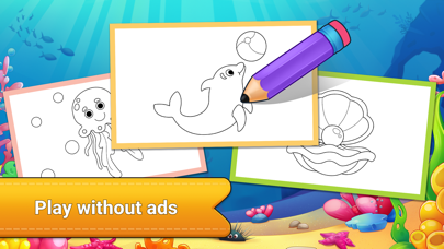 Ocean: Kids & Toddler Coloring Screenshot
