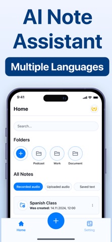 NoteSwift AI: Voice to Note screenshot