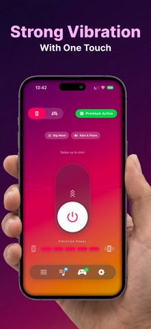Strong Vibration App: VibroMax iPhone screenshot