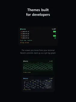 GitGarden: Commit Graph Widget screenshot 7