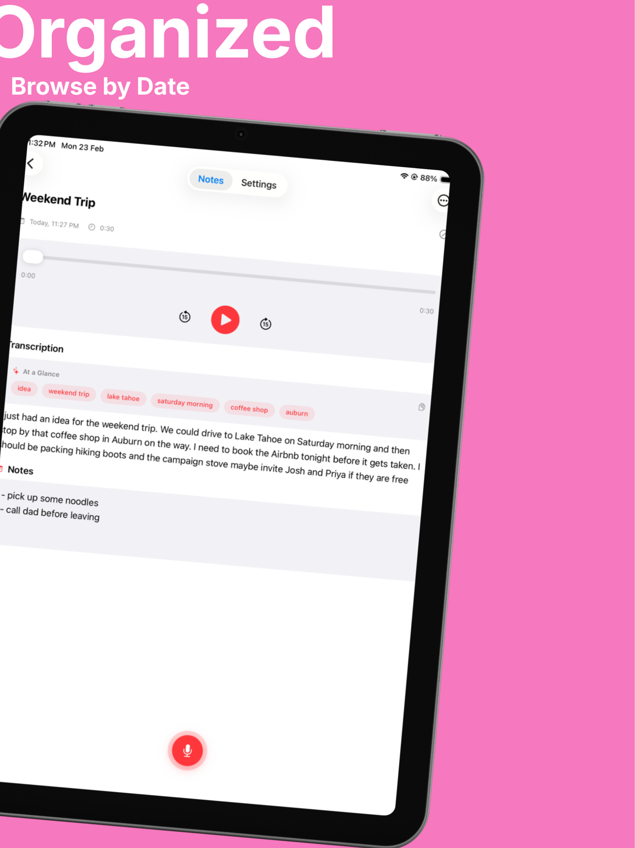 Voice Notes - Transcribe Audio screenshot 7
