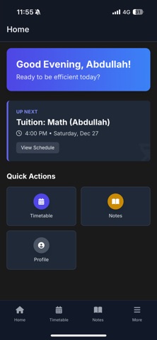 EfficientTutor Screenshot 1 of 3