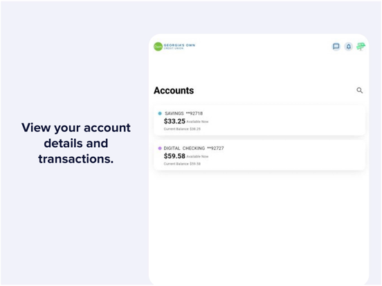 Screenshot #6 pour Georgia's Own Credit Union