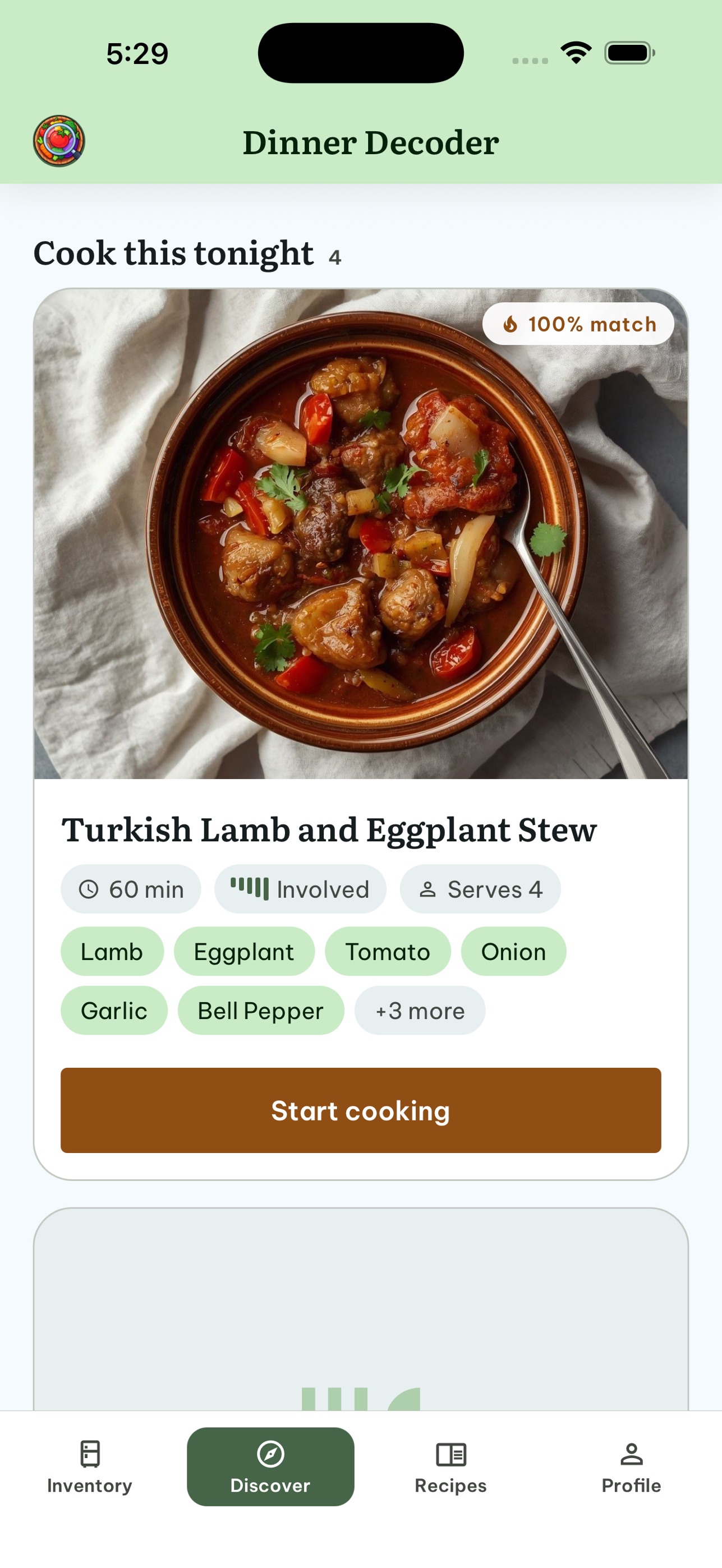 Screenshot 3 of Dinner Decoder: What to Cook