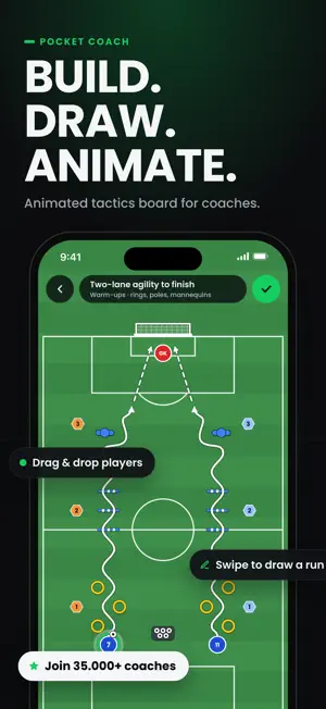 Pocket Coach: Soccer Tactics screenshot 1
