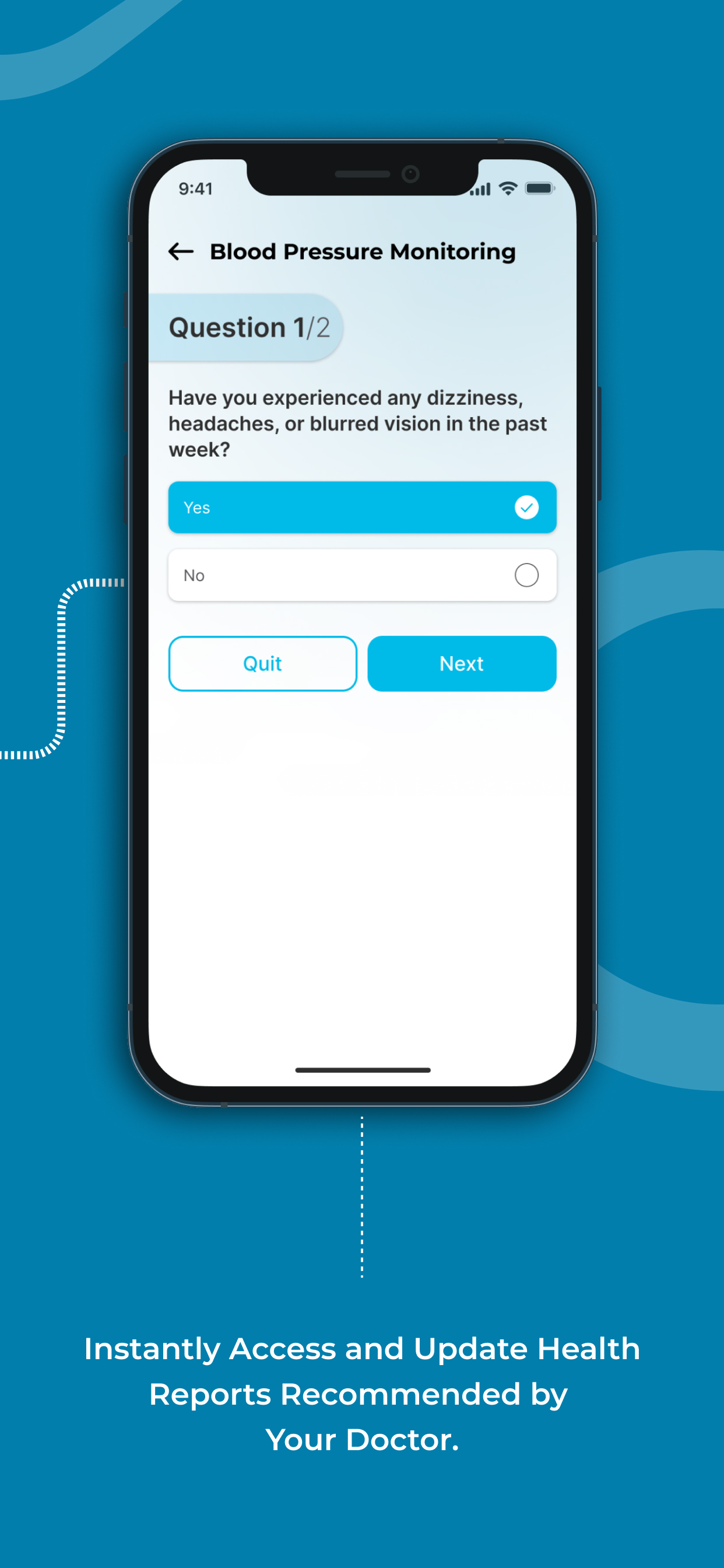 My Vital View "Stay Connected" screenshot 9