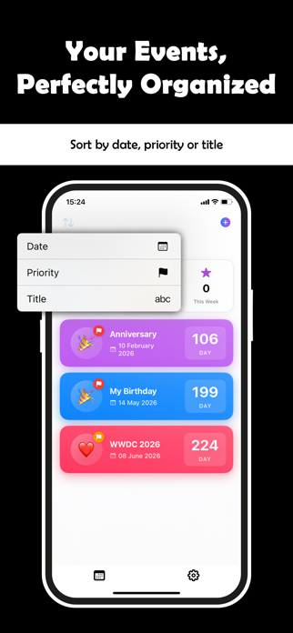 Countdown: Day & Date Counter Screenshot 3 of 7