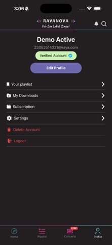 Ravanova Music screenshot
