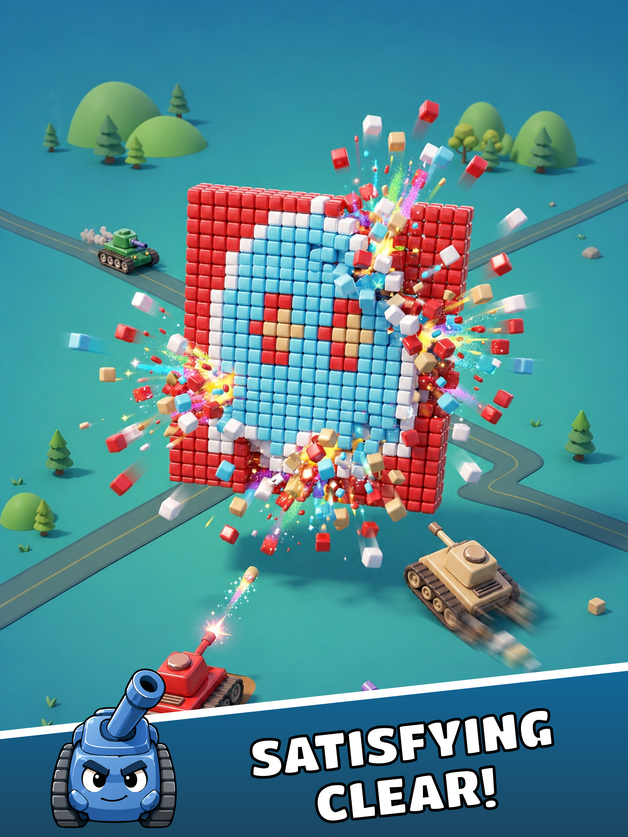 Tank Flow: Puzzle Blast