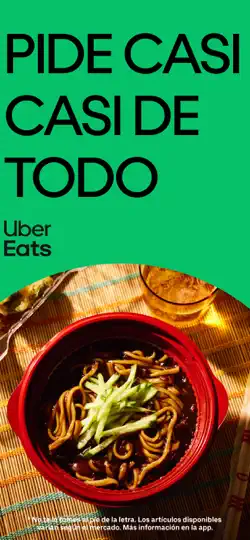 Captura de pantalla de Uber Eats: Comida A Domicilio en iPhone 1