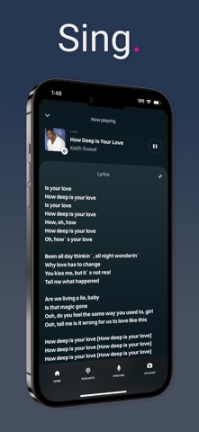 Tampa Bay's 101.5 The Vibe iPhone screenshot