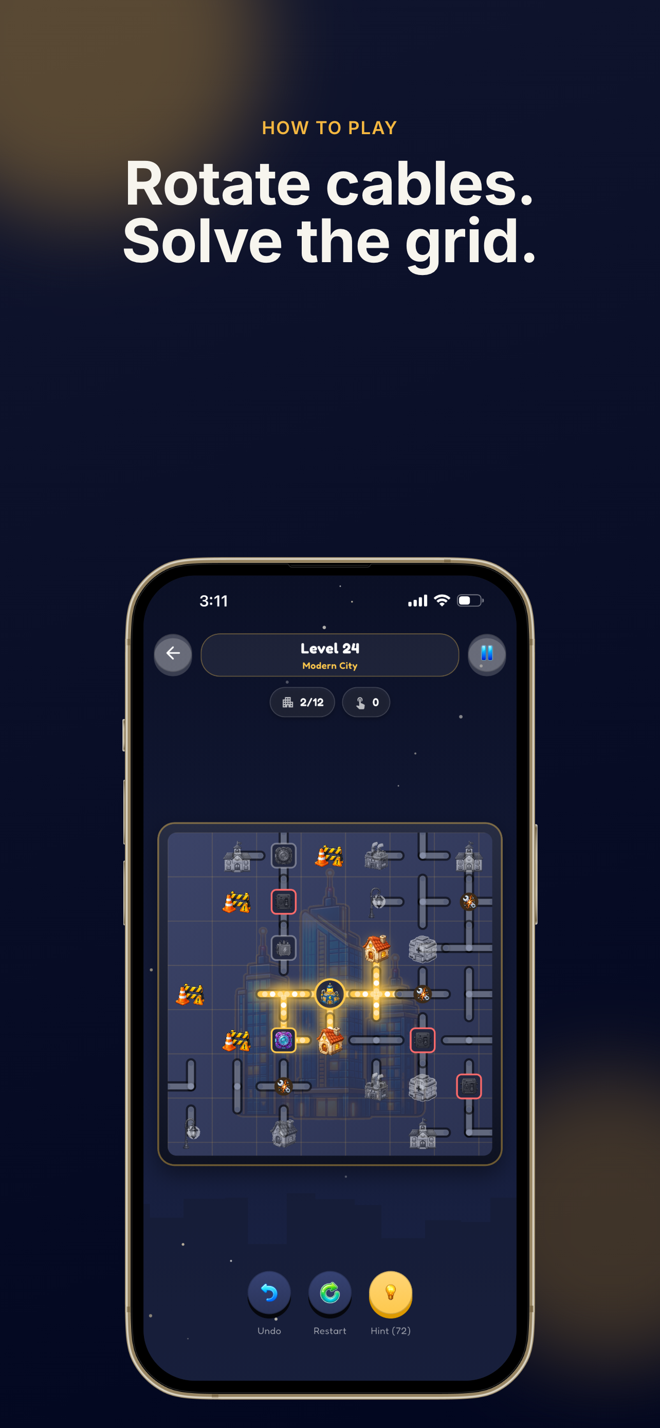 Light Up Grid screenshot 2