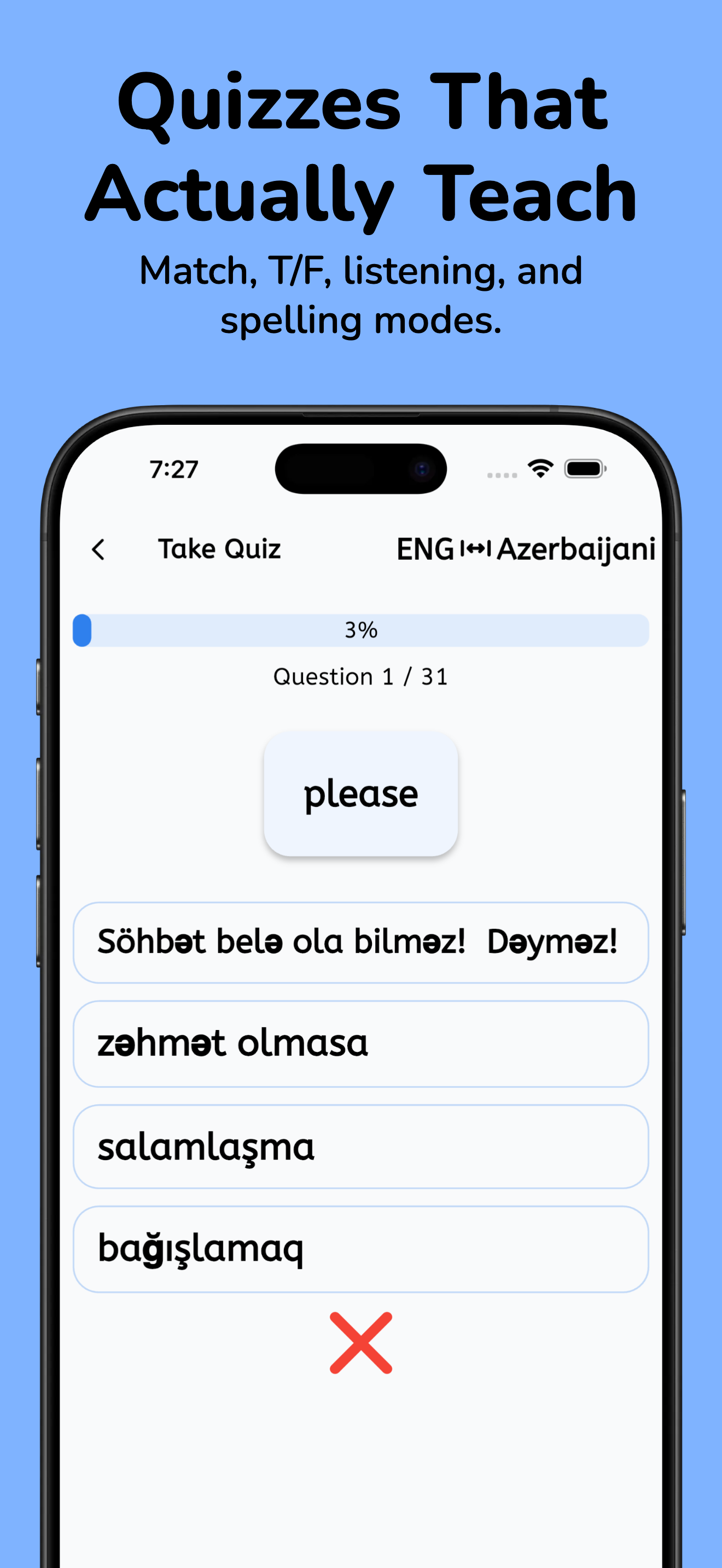 Learn Azerbaijani For Beginner screenshot 8