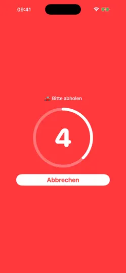 Screenshot von Ping! – Der Familien-Button auf dem iPhone 2