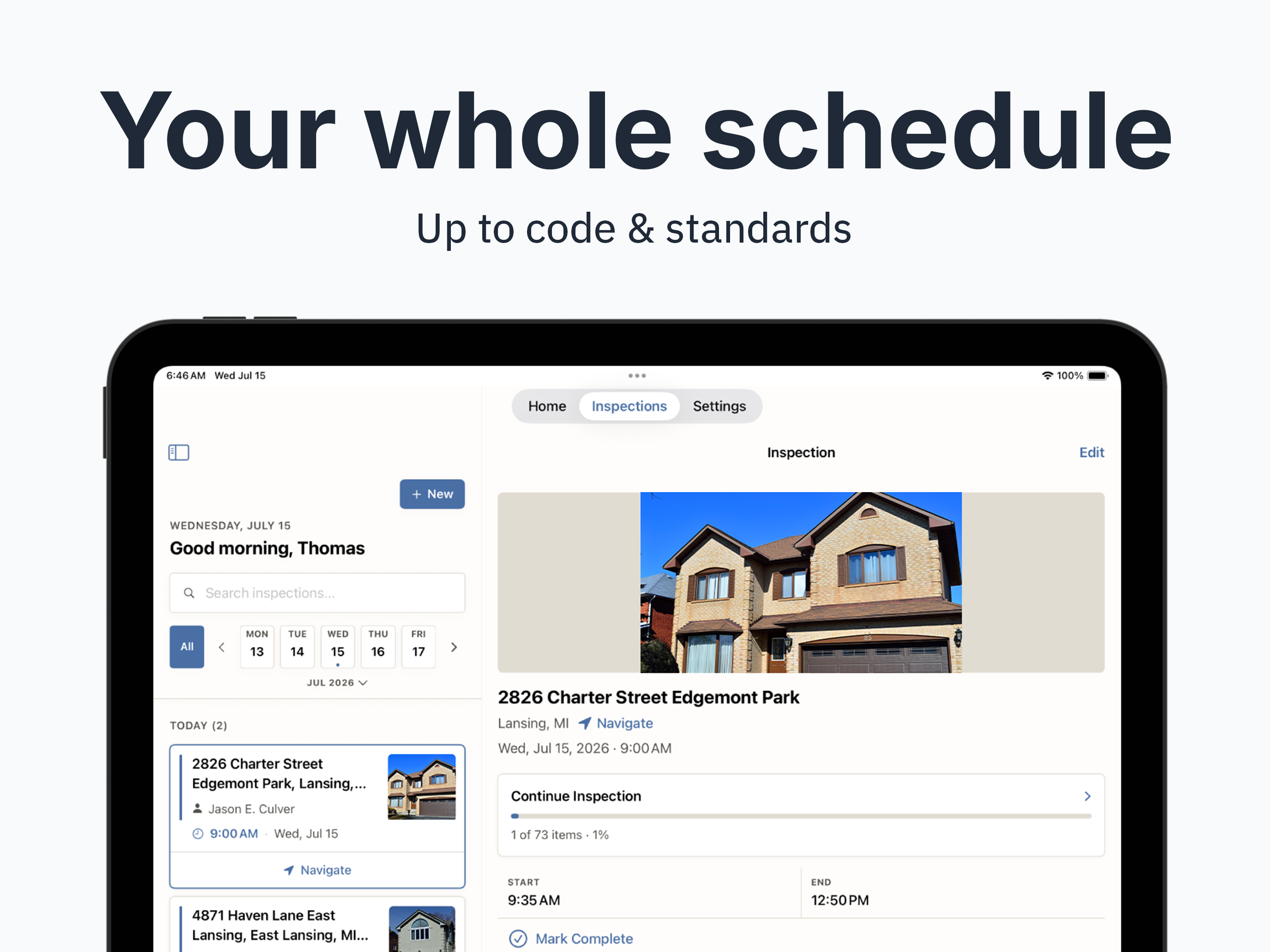 InspectDesk - Home Inspections screenshot 5