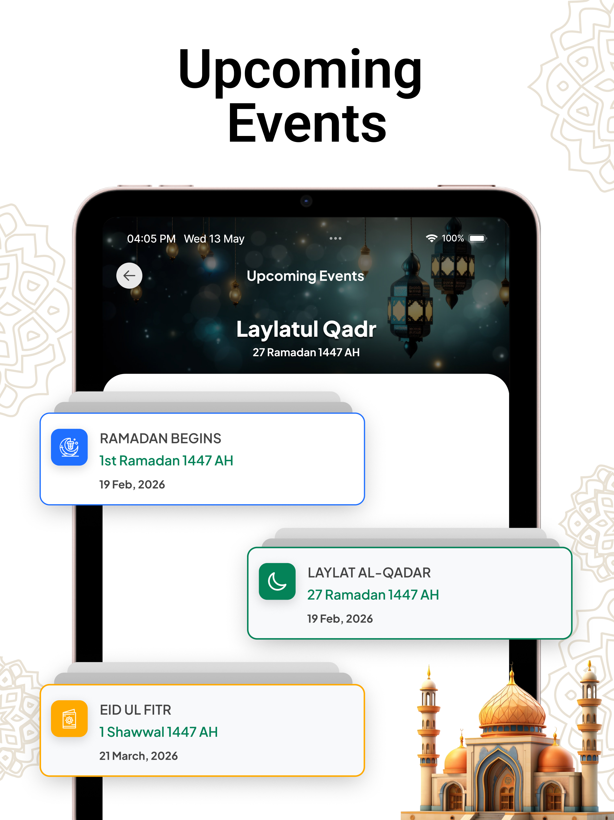 Islamic Calendar - Hijri Date