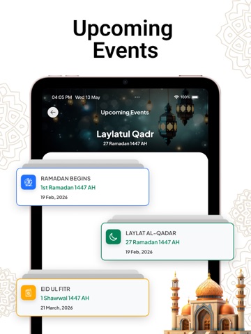 Islamic Calendar - Hijri Date iPad screenshot 4