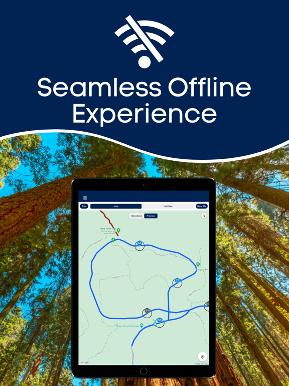 Sequoia National Park GPS Tour iPad screenshot 6 - Travel app